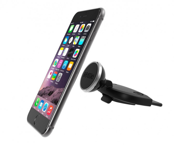 Автомобильный держатель для смартфона iOttie iTap Magnetic Black CD Slot Mount (HLCRIO152)